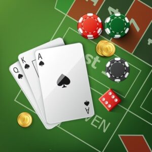 Poker gaming table