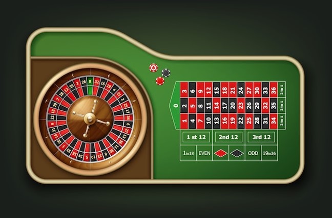 Roulette casino wheel